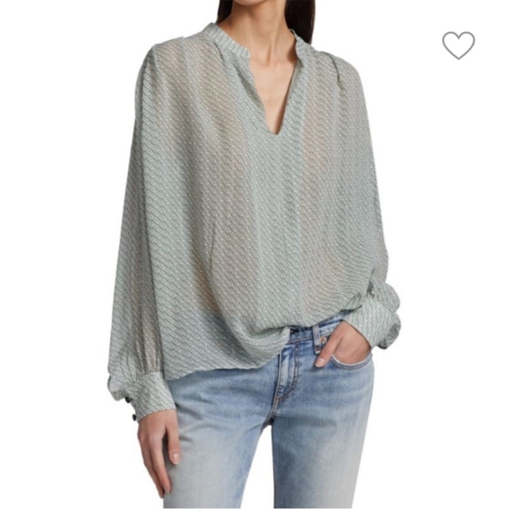 Rag & Bone Carly Viscose Blouse
